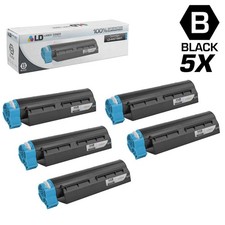 LD 44574901 Black Toner Cartridge 5-Pack for B431d, B431dn, MB461, MB471, MB471w picture