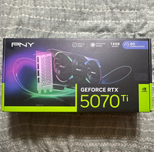 PNY NVIDIA GeForce RTX 5070 Ti 16GB GDDR7 OC RGB PCIe 5.0 x16 HDMI picture