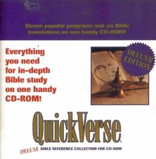 QuickVerse Deluxe: Bible Reference Collection PC CD study programs translations+ picture