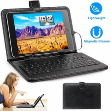 Slim PU Leather Case Cover W/ Stand Keyboard USB 2.0 For 7.9
