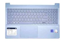 New Gen HP Pavilion 15-EG 15-EH Palmrest Keyboard Touchpad M08872-001 M76644-001 picture