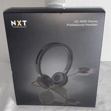 LOT OF 10 NXT Technologies UC-4000 Professional Headset Wired USB/3.5mm NX57974 picture