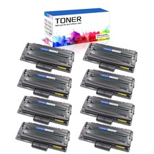 8PK Black ML1710 ML-1710 Toner Cartridge For Samsung ML-1710 ML-1740 ML-1750 picture