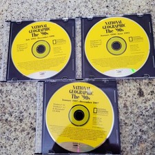 National Geographic Interactive Vintage Software The '90s Jan - December 1997 CD picture