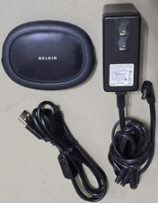 BELKIN Hi-Speed 4 Port Hub USB 2.0 w/ Power Adapter and USB Cable – F5U234 Rev.2 picture