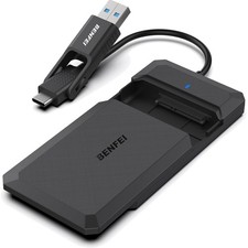 2.5 Inch SATA to USB Tool-Free Enclosure - 6TB SSD Compatible for Fast Transfers picture