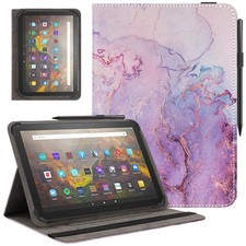 Phondazvi Universal 11 12 Inch Android Tablet Case, 11-12 inch, Marble Purple picture