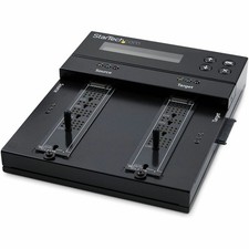 StarTech Standalone Dual Bay M.2 SATA/NVMe Duplicator/Eraser, HDD/SSD picture