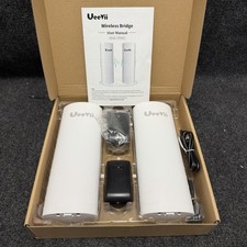 UeeVii CPE452 5.8G Point-to-Point Long Range Outdoor Wireless Bridge 2-Pack picture