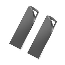 Kootion USB 3.0 64GB 2PCS High Speed USB Flash Drive Metal Memory Sticks Black picture