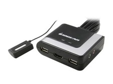 IOGEAR GCS62HU 2-Port HD Cable KVM Switch with Audio picture
