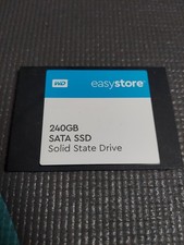 WD EasyStore 240GB SATA SSD 2.5 inch Solid State Drive WDBAGU240ABK picture