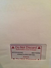 Nortel Avaya BCM450 Fax Messaging Auth Code NTC01031KC Keycode License BCM 450 picture