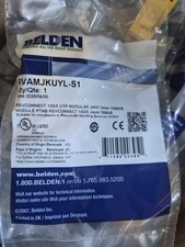 Belden RVAMJKUYL-S1 REVConnect 10GX UTP T568A/B Yellow Modular Jack-(LOT OF 200) picture