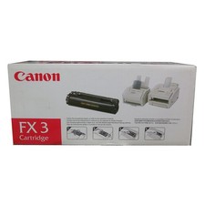 Canon 1557A002BA FX-3 Black Toner Cartridge Genuine OEM Original picture