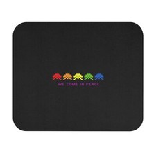 SPACE INVADERS HELLO CLASSIC GAMING ART MOUSE PAD DESK MAT HOME OFFICE WORK GIFT picture
