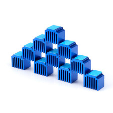 Upgrade Stepper Motor Driver Heatsink, FYSETC 10Pcs 3D Printer Parts Anodized Al picture