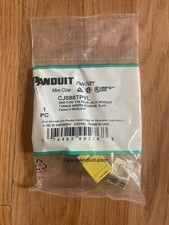 Panduit CJ688TPYL YELLOW Mini-Com TX6 Plus Jack Module Category 6 picture