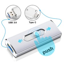 32G 64G 128G 256G Type-C USB3.0 Flash Drive OTG Memory Stick Thumb Drive Storage picture