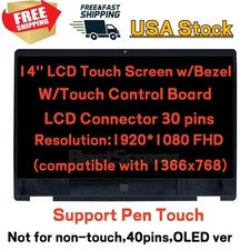NV140FHM-N4K For HP Pavilion X360 14M-DH0003DX LCD Display Touch Screen Assembly picture
