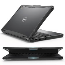 iBenzer Hexpact Securelock Case for Dell Chromebook 11” 3120 2in1, Heavy Duty picture
