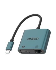 Onten 2in1 USB C to VGA Adapter picture