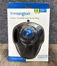 Kensington Ambidextrous Orbit Scroll Wheel USB Trackball with Scroll Ring Mouse picture