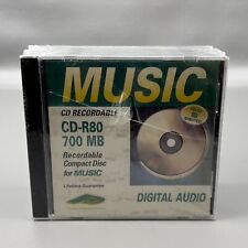 Prime Peripherals 5 Pack CD-R80 700 MB Recordable Music Compact Discs New picture