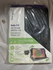 Targus Safe Fit Universal 9-11 360 Rotating Tablet Case Black - THZ785GL B3 picture