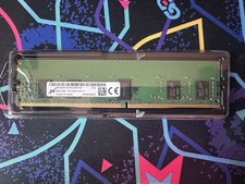 Micron 8GB DDR4 PC4-2666V ECC Registered 288-Pin DIMM MTA9ASF1G72PZ picture