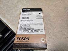 2027  GENUINE EPSON T6031 PHOTO BLACK 220ml INK STYLUS PRO 7800 9800 7880 9880 picture