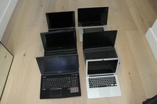 Lot of 6 - MSI15 GE62 2QD , Macbook A1297, A1466, Hp G7 , Lenovo Yoga 710 laptop picture