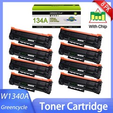 GREENCYCLE 8PK Compatible W1340A Toner With HP 134A M209dw MFP M234dw With Chip picture