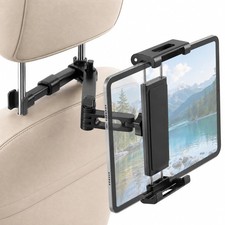 Car Headrest Holder, 5.5 to 11 in, 360 Rotation, Adjustable picture