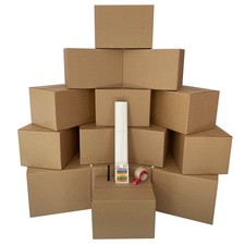 Apartment Moving Kit - Bigger Boxes Smart #1 with Labels & Tape picture