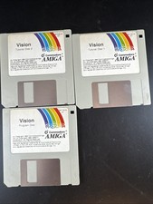 Amiga vision tutorial Program Disc And 2 Tutorial Dials Unknown Details picture