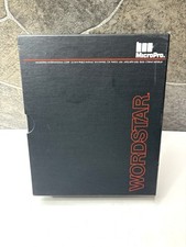 MicroPro WordStar Manual Book With Floppy Disks picture