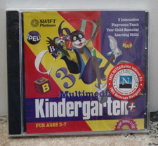 Multimedia Kingergarten+, Swift platinum software NEW PC CD-ROM picture