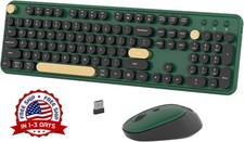 Combinación de teclado y mouse inalámbricos de 2.4 GHz para computadora portátil picture