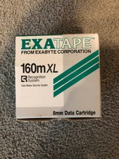 Set Of 5 Exabyte 160mXL 8mm Data Cartridge EXATAPE 307265 picture