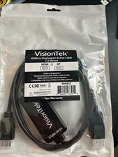 VisionTek 900822 1.5 Meters (5 ft) HDMI to DisplayPort Active Cable picture