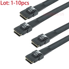 Lot Internal Mini SAS SFF-8087 to SFF-8087 SAS 36Pin Server Data Adapter Cable picture