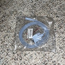 NEW Original Cisco Serial Console Cable 3081377000 Sky Blue DB9 to RJ45 picture