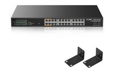24 Port 2.5Gb PoE+ Managed Ethernet Network Switch 24 PoE+ Port @500W | PoE++... picture