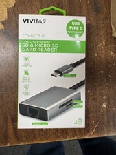 Vivitar Type-C to Ethernet SD and Micro SD Card Reader  picture