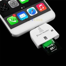 3 in 1 Multi-functional Micro USB Smart Card Reader Adapter For OTG Smartphone picture