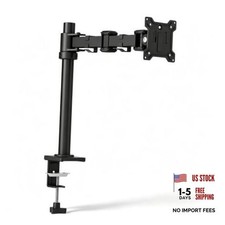 Monitor Desk Mount – Stable Adjustable Arm for 17-32