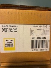 OKI 45536513 Yellow Laser Toner Cartridge for C931/C941 Series picture