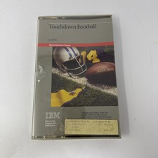 New Sealed Vintage 1983 IMAGIC Touchdown Football Game for IBM PC Diskette picture