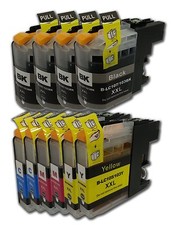 10 Pk LC103 XL LC-103 HY Ink Fits Brother DCP-J152W MFC-J245 MFC-J285DW ink picture